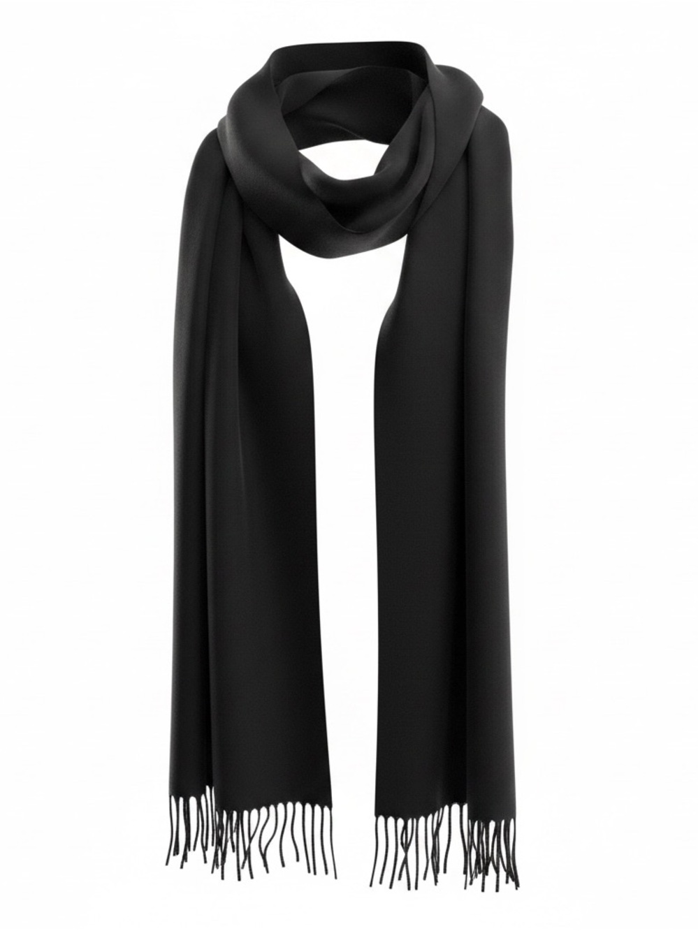 Style & Co Classic Black Women’s Scarf - Elegant Everyday Wrap